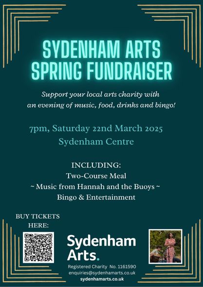 Sydenham Arts Spring Fundraiser