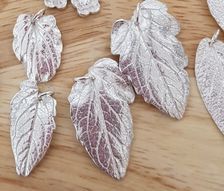 Demo: Silver Clay Leaf Making