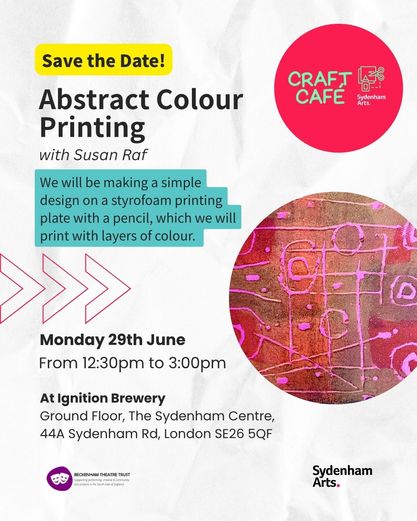 Abstract Colour Printing with Susan Raf