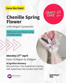 Chenille Spring Flowers