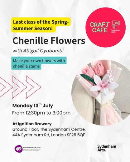 Chenille Spring Flowers