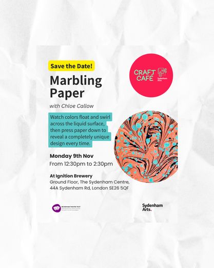 Marbling Paper with Chloe Callow 