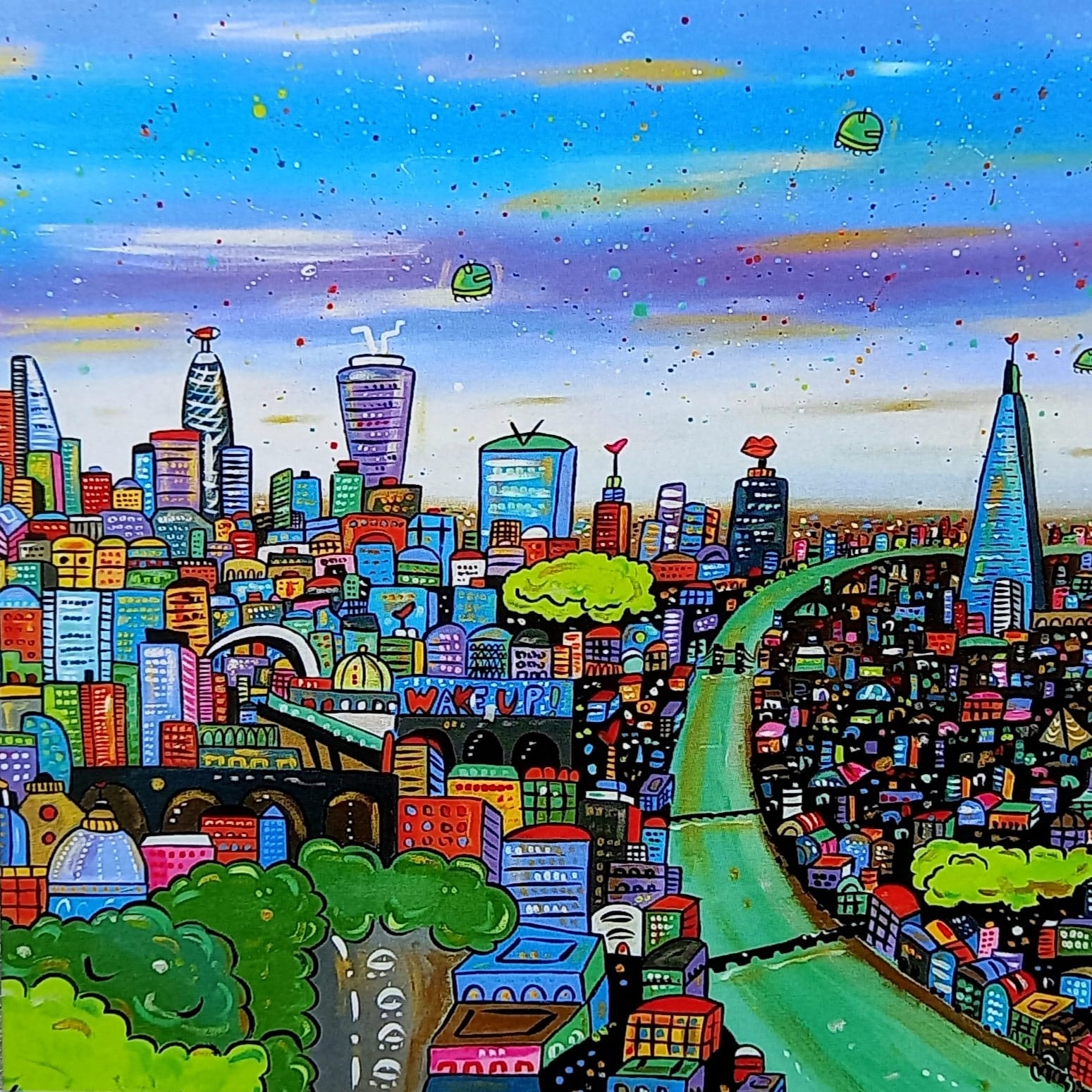 Demo: Painting by artist Maria Luisa Azzini