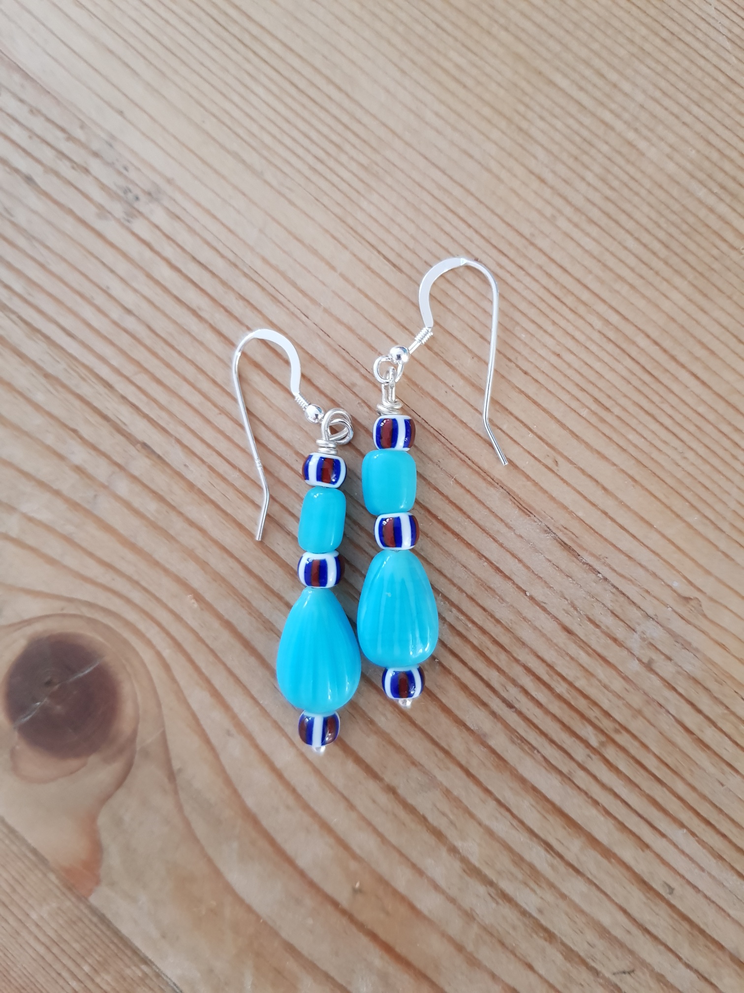 Make your own Silver and Beaded Earrings