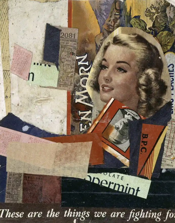 Collaging a la Kurt Schwitters!